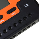 LCD Display 12V/24V Auto Solar Charge Controller PWM Controller Dual USB Controller For PWM Solar Panel 10A-30A