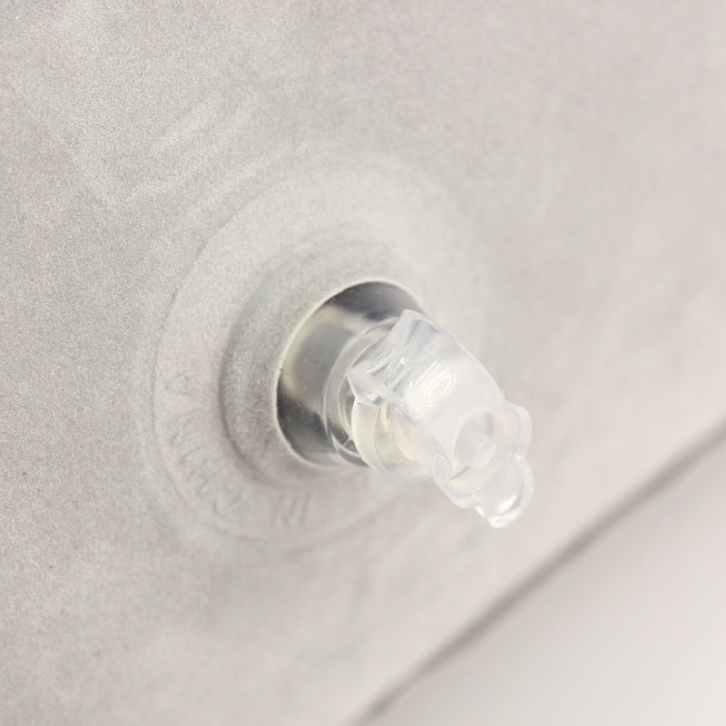 Inflatable Footrest Pillow Travel Home Help Reduce DVT Risk Trips Flight Relax Air Cushion