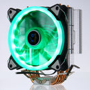 CPU Cooler 4 Heatpipes 5 Colors 120mm LED RGB Cooling Fan for LGA 775/115X//1366 AMD