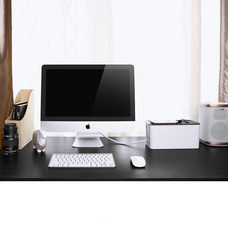 Ugreen LP110 Desktop Cable Organizer Box Home Electronic Accessories for Power Strip Storage USB Charger Cable Management High-capacity Box