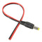 10PCS LUSTREON DC12V Male Power Supply Jack Connector Cable Plug Cord Wire 5.5mm x 2.1mm