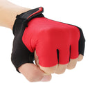 Universial Motorcycle Riding Half Fingers Fingerless Gloves Size XL