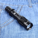 U King ZQ-966 T6 1000LM 18650 Zoomable LED Flashlight