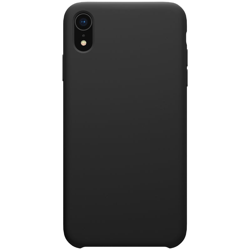 NILLKIN Smooth Shockproof Liquid Silicone Rubber Back Cover Protective Case for iPhone XR