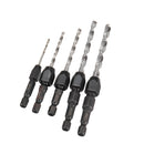 5Pcs 2-6mm Quick Change Twist Drill Bit Set Hex Shank HSS 2/3.2/4/5/6mm Drill Bit