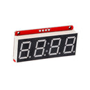 4 Digit 7-Segment 0.56' LED Display Tube Decimal 7 Segments HT16K33 I2C Clock Double Dots Module