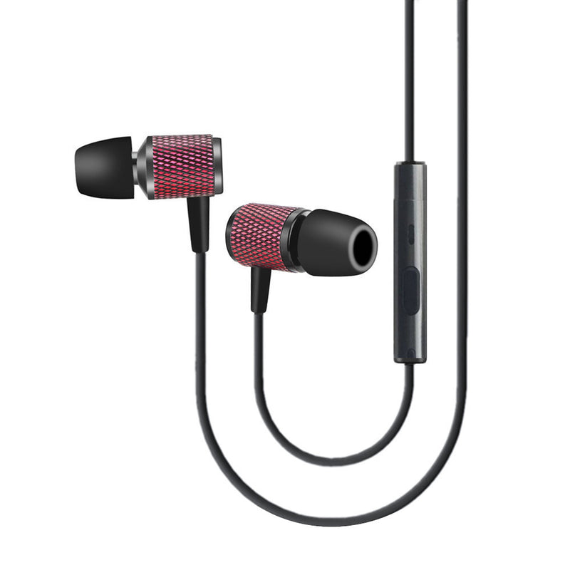 Binai AH-1 3.5mm Audio Holographic Chip CNC Earphone Headphone Hifi Noise Cancelling Waterproof Wired Control Earbuds With Mic for Xiaomi Huawei