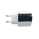 Bakeey 2.4A 2 USB Port LED Light Travel Fast Charger EU Plug For iPhone XR Pocophone f1 Oneplus 6T Xiaomi mi 8 Huawei P20 S9 Note 9
