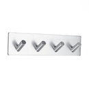 304 Stainless Steel Self Adhesive Hook Bathroom Kitchen Hanger Towel Rack Holder