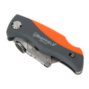 Sheffield Heavy Duty Utility Cutter SK5 Multifunctional Foldable Pocket Cutter DIY Craft Paper Leather Cutter Art Work Cutting tools with 6 Blades