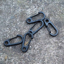 26mm Alloy Mini Carabiner Snap Hook Keychain Hanging Buckle EDC Tool
