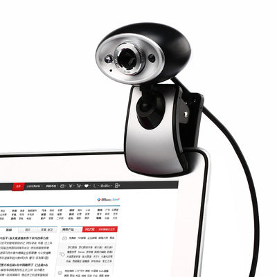 GINWFEIY USB Laptop Camera 360-degree 1200W Pixels 480P HD Resolution With Microphone For Notebook