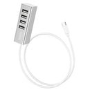 HOCO 4 In 1 Type C to USB HUB Splitter Adapter Expander For PC Tablet Xiaomi Air Laptop MacBook2017 XiaomiPro