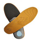 Women Men Orthopedic Instep Arch Support Leather Latex Insoles Dress Shoe Insole