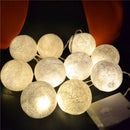 KCASA CSL-8 Gardening 5M 20LED String Light Cotton Shape Holiday Garden Party Wedding Decoration