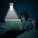 Plug-in Light-controlled Sensor LED Bedside Night Light Wall Lamp AC100-240V