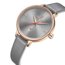 NAVIFORCE 5006 Rose Gold Case Elegant Design Women Wrist Watch Date Display Quartz Watch