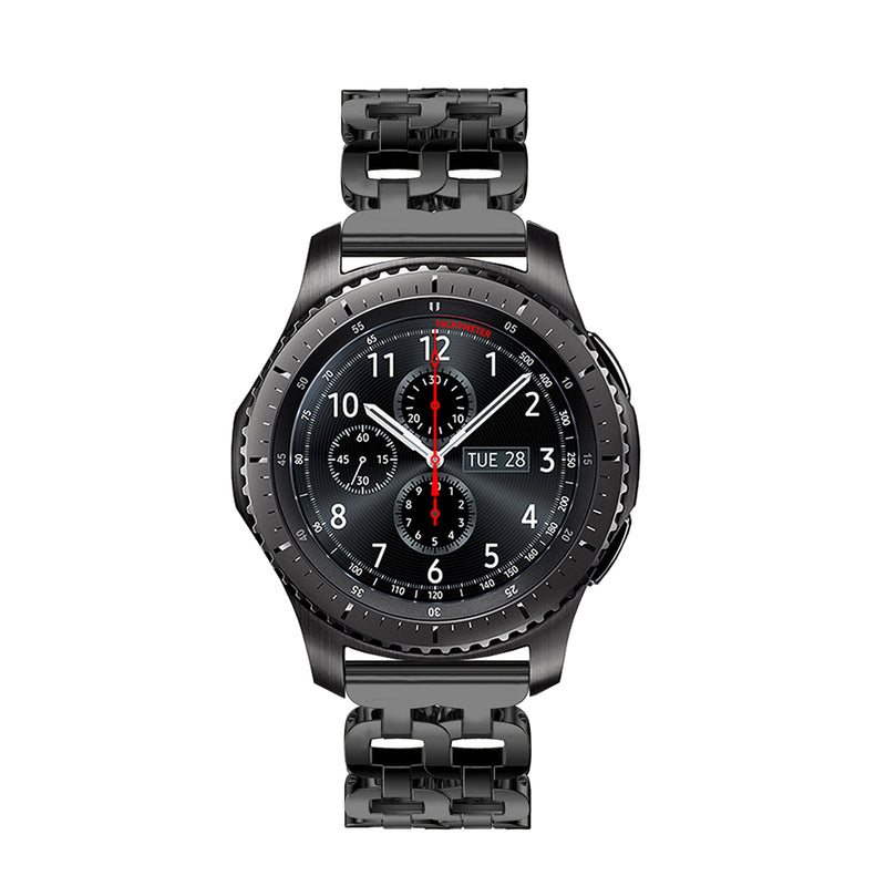 22mm Fashion Luxury Stainless Steel Watch Band for Samsung S3 Smart watch