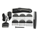 Fast Charging LCD Display Electric Hair Clipper Five Attachment Combs Cordless Hair Trimmer Barber