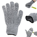 Cut Resistant Anti Abrasion Safety Working Protective Gloves Army-Grade Level 5