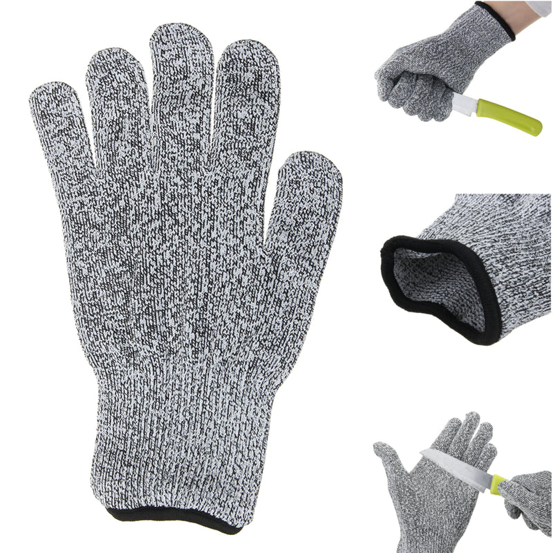 Cut Resistant Anti Abrasion Safety Working Protective Gloves Army-Grade Level 5