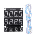 0.36 Inch/0.56 Inch PLC Controller Parameter LED Display Module D0 D2 PLC Programming Module Digital Tube Display