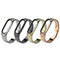 Mijobs Replacement Strap Metal Screwless Stainless Steel Wristband for Mi Band 3