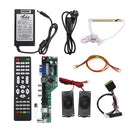 T.V53.03 Universal LED TV Controller LCD Driver Board Complete Kit 1CH 6bit 40Pins
