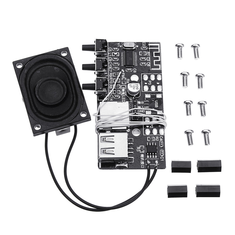 Upgraded Version 3D Light Cube Kit 8x8x8 Blue LED MP3 Music Spectrum DIY Electronic Kit