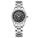 LONGBO 80024 Casual Style Couple Wrist Watch Steel Strap Analog Quartz Watch