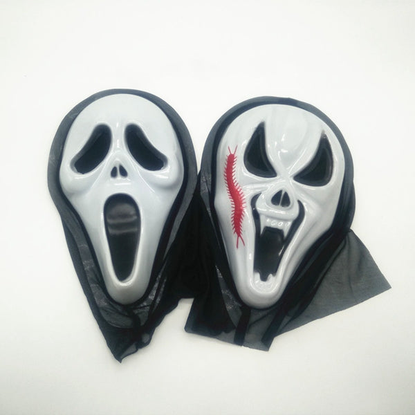 Halloween Scary Mask Party Props Face Mask Hip-Hop Ghost Dance Skull Mask