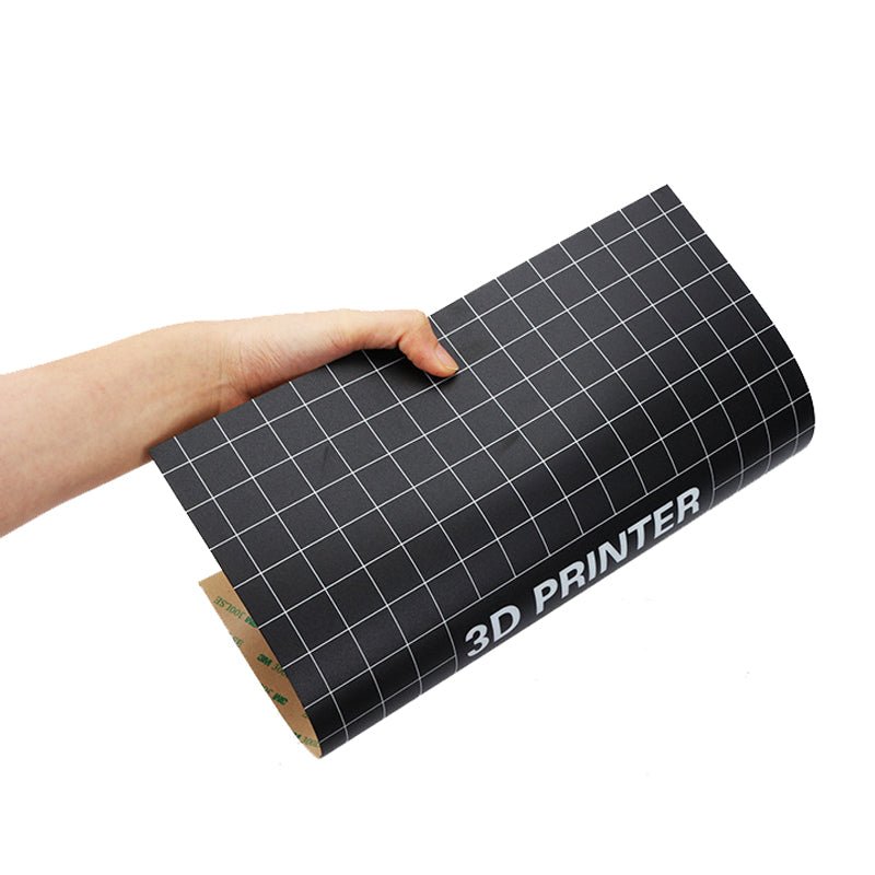 220*220mm MK3 Spring Steel Steel Heated Bed + Platform Sticker with Back Glue For RepRap i3/Wanhao/Anet A8/Ender-3 Printer