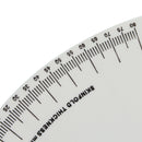 Slim Skinfold Skin Fold Tester Body Fat Caliper Test Measurement Guide 0-80MM