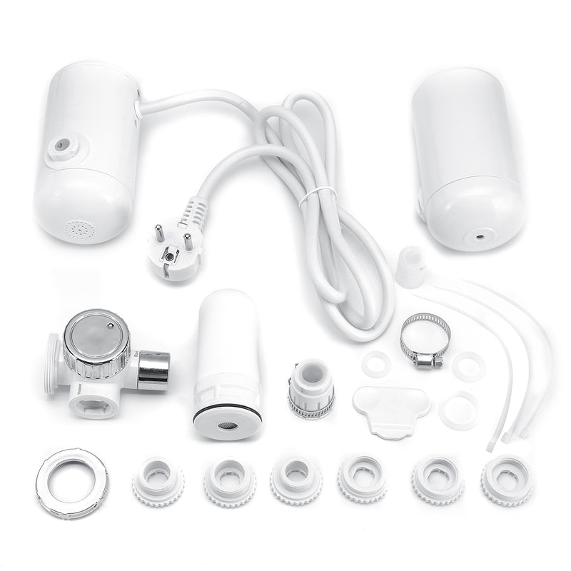 3000W 220V Electric Instant Hot Water Heater Sink Faucet Kitchen Heating Tap Free Installation