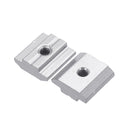 Machifit 50pcs 30M4 T Sliding Nut M4 Block Square Nuts for 3030 Aluminum Profile