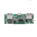 LED Dual USB 5V 2.1A Micro USB Input Power Bank 18650 Battery Charger Board Overcharge Overdischarge Short Circuit Protection