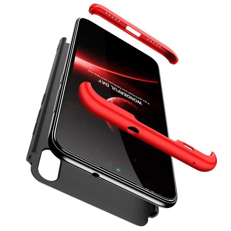 Bakeey 3 in 1 Double Dip 360 Full Hard PC Protective Case For Xiaomi Mi Play