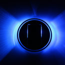 6.8cm Solar LED Car Cup Holder Bottom Pad Mat Light Trim for All Cars Models
