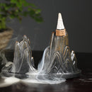 Reverse Waterfall Smoke Incense Burner Incense Burner with 10 Cones