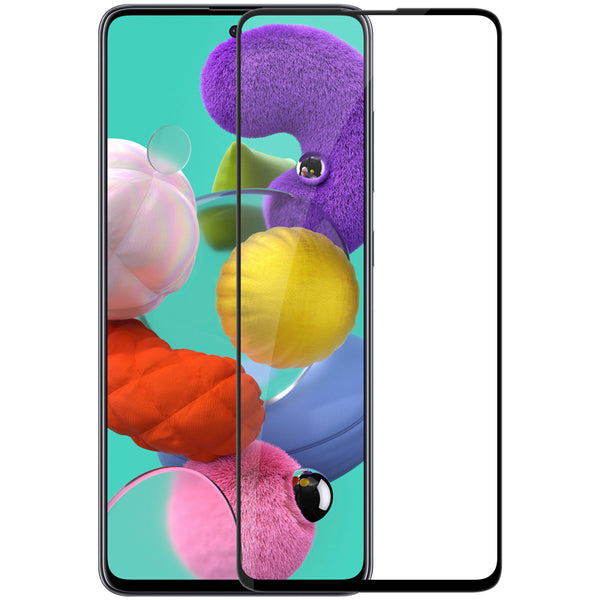 NILLKIN 3D CP+Max 9H Anti-explosion Anti-glare Full Coverage Tempered Glass Screen Protector for Samsung Galaxy A51 2019