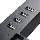 Cooling Cooler Fan with 4 Ports USB Hub For Microsoft Xbox One Console H5