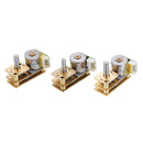 Machifit GM1024BY10 DC 5V 5/15/30RPM Micro Gear Motor 2-Phase 4-Wire Stepping Motor All Metal Gearbox