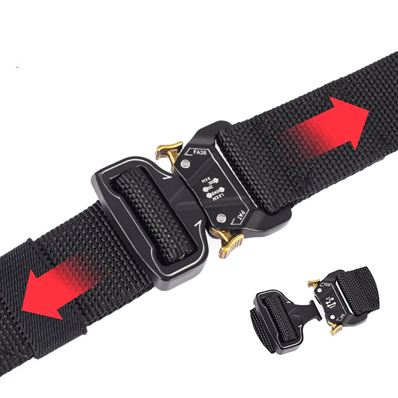 Xmund XD-TB4 125cm Military Fan Quick Release Buckle Tactical Belts Men's Nylon Belt  For Man Woman