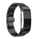 Replacement Screwless Metal Strap Stainless Wrist Band for Fitbit Charge 2