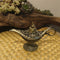 12X4X7.5CM Hollowed-out Carving Retro Classic Aladdin Wishing Lamp Furnishing Articles