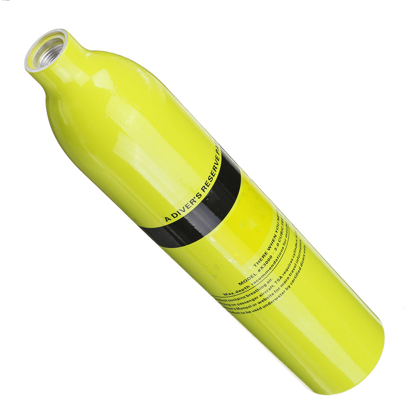 0.5L Oxygen Cylinder Mini Scuba Diving Equipment Air Tank Oxygen Tank Cylinder