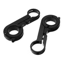 Black Bike Flashlight Holder Handle Extender Mount Bicycle Bracket Accessories