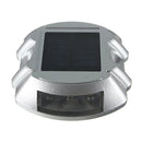 Solmore Aluminum Alloy LED Solar Power Path Lamp Deck Stud Garden Road Dock Yard Lights