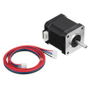 HANPOSE 17HS8401S-D150S Double Shaft 48mm Nema 17 Stepper Motor 42 Motor 42BYGH 1.8A 52N.cm 4-lead for 3D Printer CNC Laser