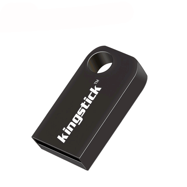 Kingstick USB2.0 Flash Drive U Disk Mini Metal USB Disk 32G 64G Pen Drive Memory Stick